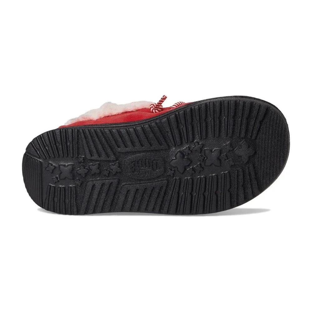 Hey Dude Toddler Wally Santa Claus Red 45316-610